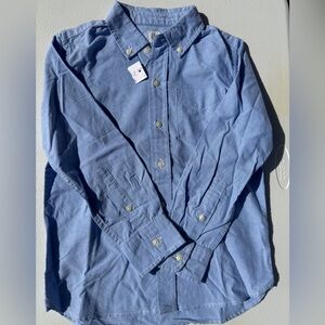 Blue Button-Up Shirt